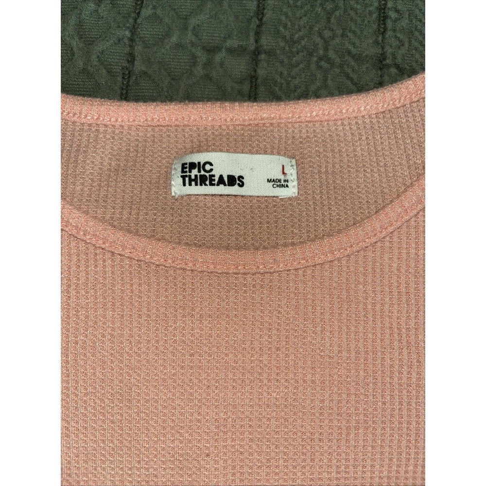 Epic Threads Orange Tee. Large. - Picture 4 of 7